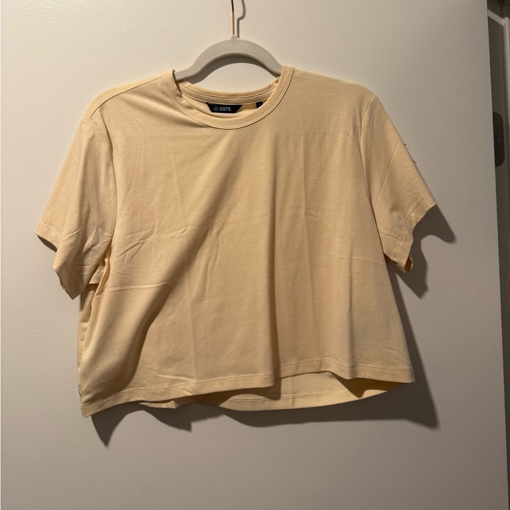 Cuts Almost Friday Tee Cropped